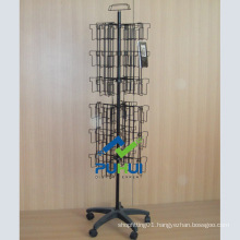 48 Sections Floor Metal Wire Pocket Rack (PHY11-205)